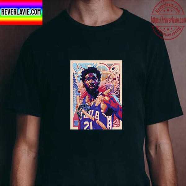 Joel Embiid Is Eastern Conference Player Of The Week 8 NBA Unisex T-Shirt Joel Embiid Is Eastern Conference Player Of The Week 8 NBA Unisex T-Shirt