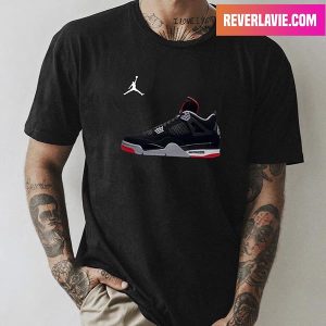 Jordan 4 OG Bred Active T-Shirt
