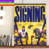 Jordan Jackson And Josiah Jackson West Virginia Football Jackson Bros Signing Day Home Decor Poster Canvas