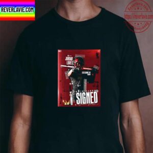 Jordan Lovett Signed Troy Trojans Football Unisex T-Shirt