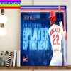 Graham Barton Is 2022 Postseason All American Honorable Mention Home Decor Poster Canvas