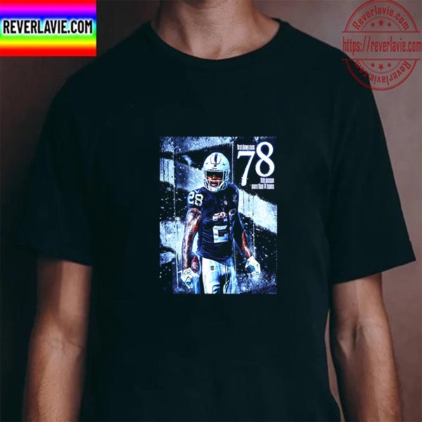Josh Jacobs 78 First Down Runs This Season Unisex T-Shirt Josh Jacobs 78 First Down Runs This Season Unisex T-Shirt