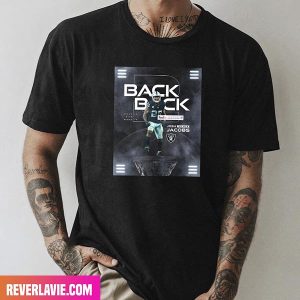Josh Jacobs Las Vegas Raiders Back-to-Back For The Second Week In A Row Style T-Shirt