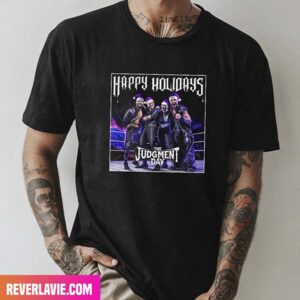 Judgment Day Happy Holidays WWE Fashion T-Shirt