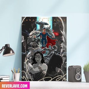 Justice League Glad To Have Henry Cavill as Superman DC Comics Poster