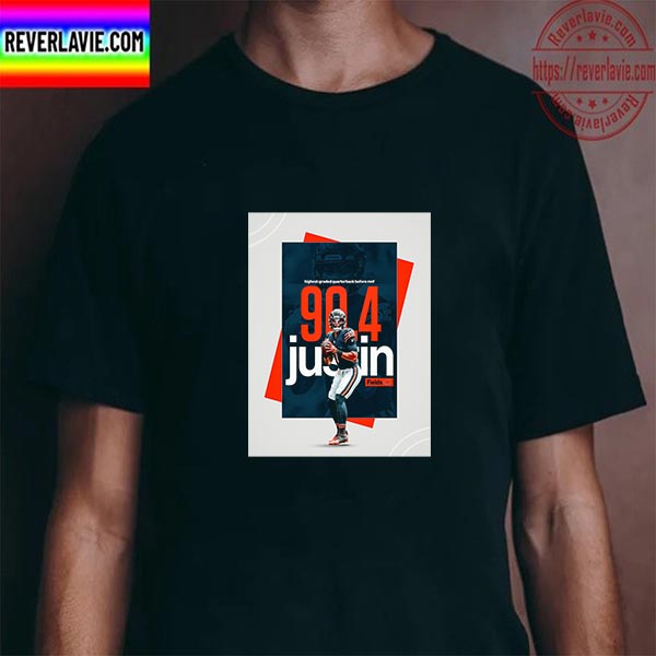 Justin Fields Highest Graded QB In Week 13 Unisex T-Shirt Justin Fields Highest Graded QB In Week 13 Unisex T-Shirt