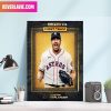 Justin Verlander Earns His 2nd Career All MLB First Team Selection Decor Poster