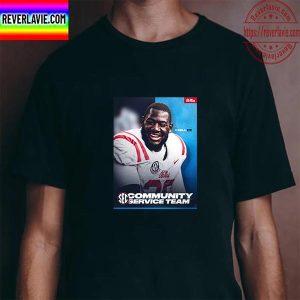 KD Hill SEC Community Service Team Ole Miss Football Unisex T-Shirt