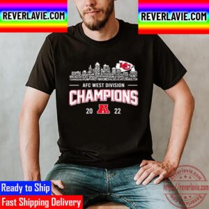 Kansas City Chiefs Team Players 2022 AFC West Division Champions Unisex T-Shirt