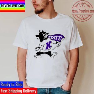 Kansas State Wildcats Flag Logo Champions 2022 Unisex T-Shirt
