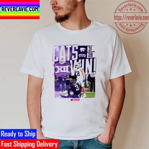 Kansas State Your Wildcats Are The Big 12 Champions Unisex T-Shirt