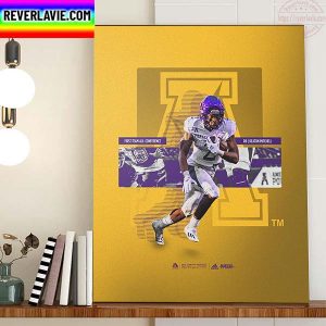 Keaton Mitchell First Team All Conference ECU Football Home Decor Poster Canvas