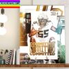 King Of New York Aaron Judge Re-Signed New York Yankees MLB Home Decor Poster Canvas