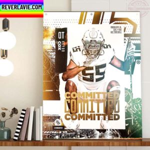 Keyon Cox Committed UCF Knights Football Home Decor Poster Canvas