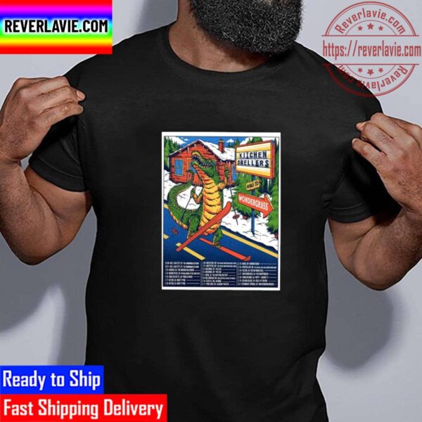 Kitchen Dwellers Road To Wondergrass 2023 Poster Unisex T-Shirt