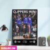 Los Angeles Chargers Clinched – Chargers Are Playoff Bound For The First Time Since 2018 Home Decor Canvas-Poster