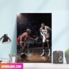 LeBron James – Los Angeles Lakers vs Michael Jordan – Chicago Bulls NBA Player Home Decor Canvas-Poster
