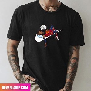 LeBron James x Nike Los Angeles Lakers Air Jordan 1 Style T-Shirt