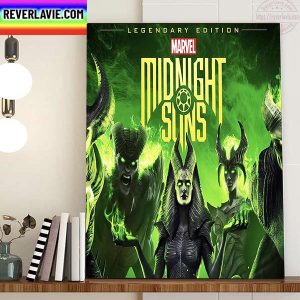 Legendary Edition Marvel Midnight Suns Home Decor Poster Canvas