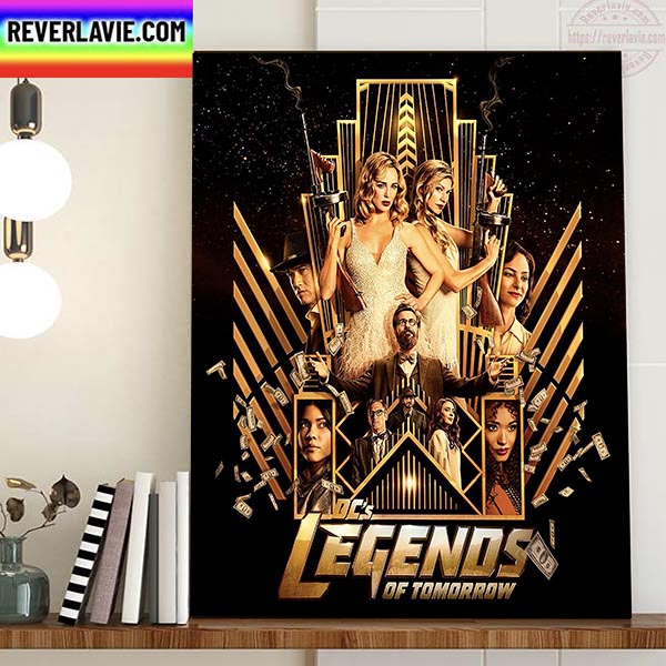 Legends of Tomorrow Season 7 DC Comics Official Poster Home Decor Poster Canvas Legends of Tomorrow Season 7 DC Comics Official Poster Home Decor Poster Canvas