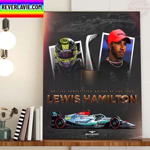 Lewis Hamilton 8 Time World Champion Home Decor Poster Canvas - REVER LAVIE