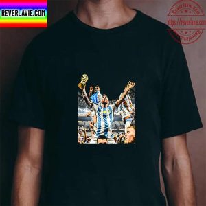 Lionel Messi And Argentina Are 2022 World Cup Champions Unisex T-Shirt