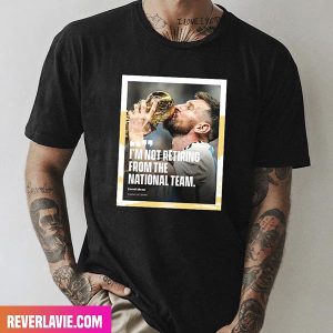 Lionel Messi Argentina Story Is Not Written Just Yet FIFA World Cup 2022 Fashion T-Shirt