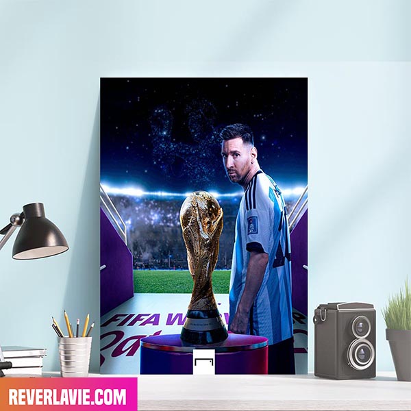Lionel Messi Has A Date With Destiny FIFA World Cup 2022 Home Decor Canvas-Poster Lionel Messi Has A Date With Destiny FIFA World Cup 2022 Home Decor Canvas-Poster