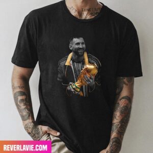Lionel Messi The GOAT Argentina Team FIFA World Cup 2022 Champions Fashion T-Shirt