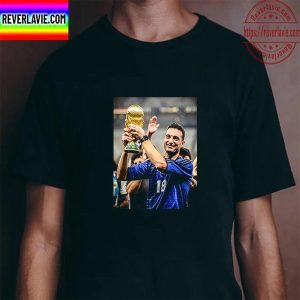 Lionel Scaloni Head Coach Argentina Champions World Cup 2022 Unisex T-Shirt