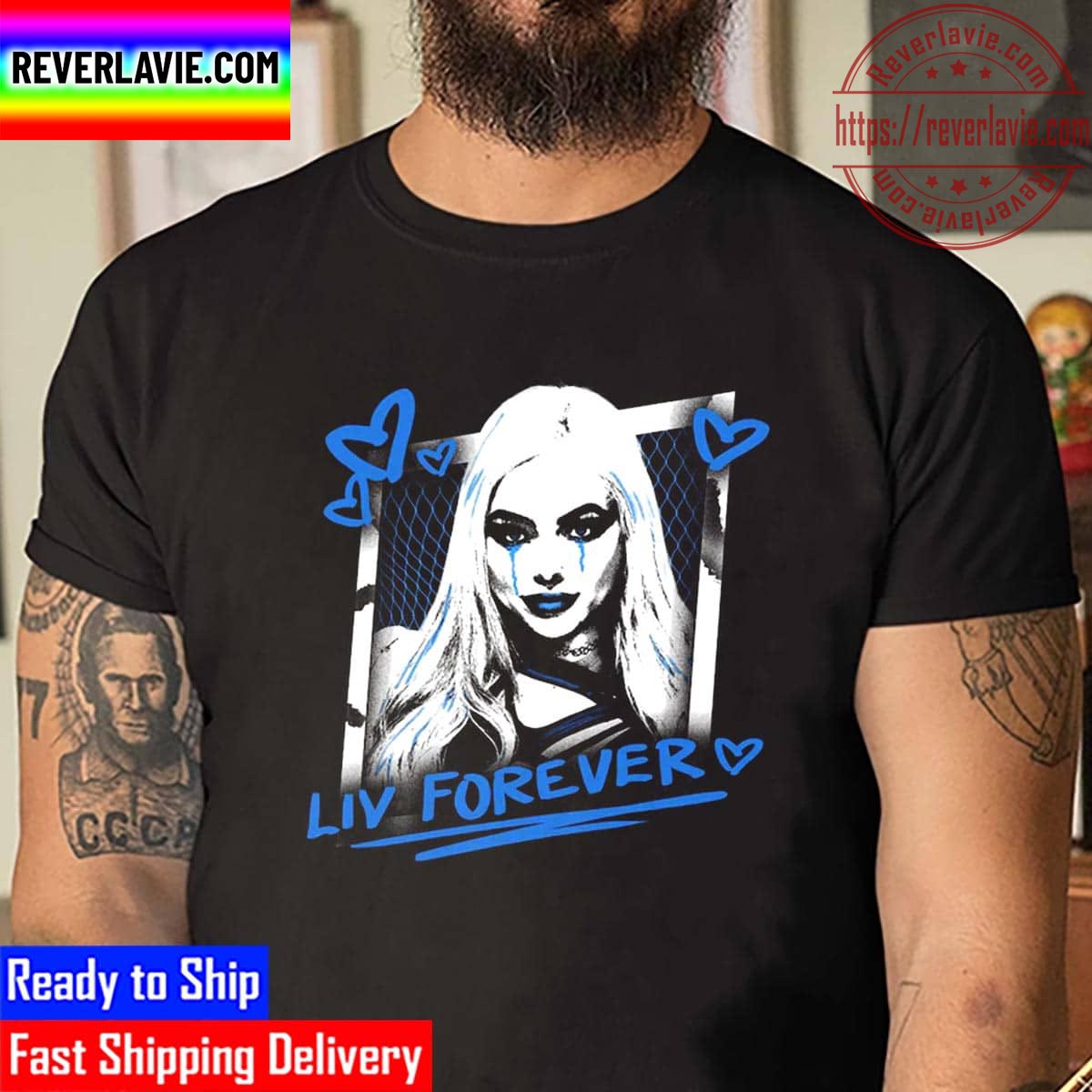 Liv Morgan Liv Forever Unisex T-Shirt Liv Morgan Liv Forever Unisex T-Shirt