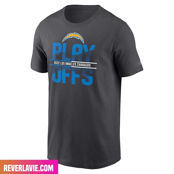 Los Angeles Chargers 2022 NFL Playoffs Style T-Shirt Los Angeles Chargers 2022 NFL Playoffs Style T-Shirt