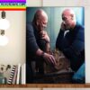Louis Vuitton Collab Steve Austin x The Rock Dwayne Johnson Pro Wrestling Poster Home Decor Poster Canvas