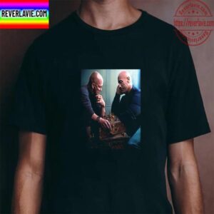 Louis Vuitton Collab Steve Austin x The Rock Dwayne Johnson Pro Wrestling Poster Unisex T-Shirt