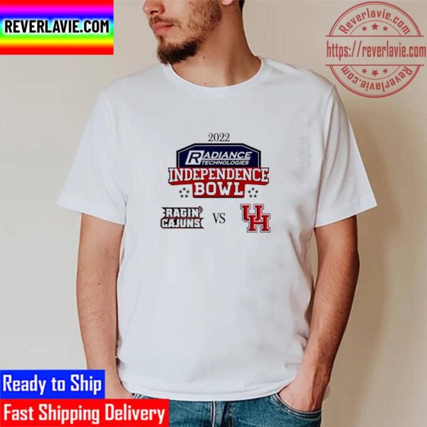 Louisiana Ragin Cajuns Vs Houston Cougars Football 2022 Independence Bowl Unisex T-Shirt