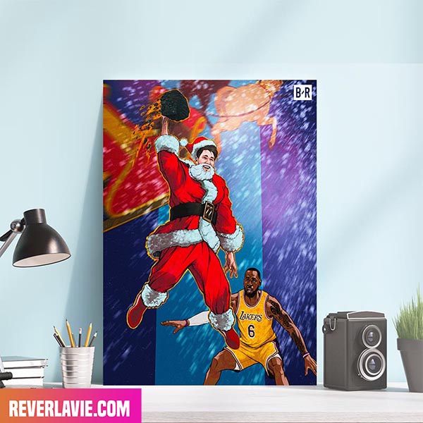 Luka Doncic Dallas Mavericks Steal The Show On Christmas Day Home Decor Canvas-Poster Luka Doncic Dallas Mavericks Steal The Show On Christmas Day Home Decor Canvas-Poster