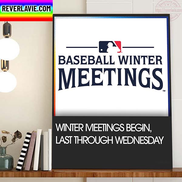 MLB Baseball Winter Meetings Home Decor Poster Canvas MLB Baseball Winter Meetings Home Decor Poster Canvas