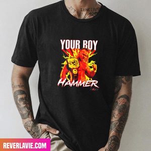 MLW – Alex Hammerstone Burning YBH Style T-Shirt