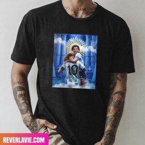 Maradona And Lionel Messi Congratulations Argentina Team To Win FIFA World Cup 2022 Fashion T-Shirt