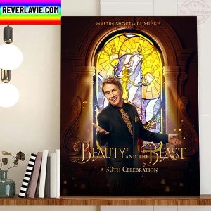 Martin Short As Lumiere On Beauty And The Beast A 30th Celebration Home Decor Poster Canvas