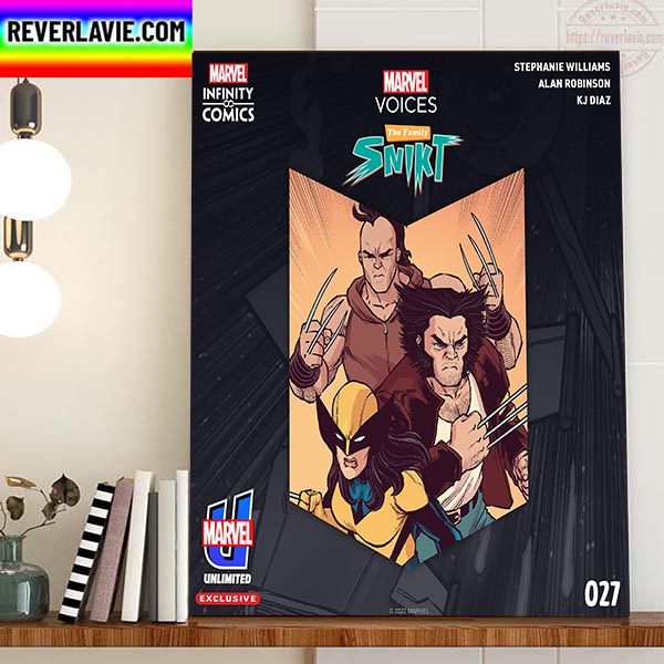 Marvel Voices The Family Snikt Infinity Comic Home Decor Poster Canvas Marvel Voices The Family Snikt Infinity Comic Home Decor Poster Canvas