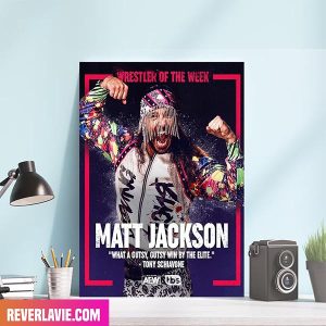 Matt Jackson Wrestler Of The Week AEW Poster