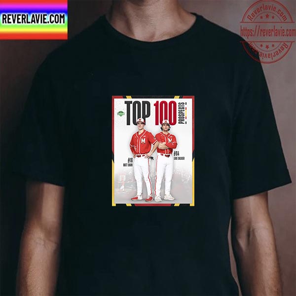 Matt Shaw And Luke Shliger Top 100 Prospects Maryland Baseball Unisex T-Shirt Matt Shaw And Luke Shliger Top 100 Prospects Maryland Baseball Unisex T-Shirt