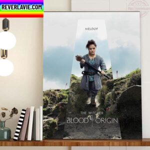 Meldof In The Witcher Blood Origin Official Poster Home Decor Poster Canvas