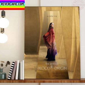 Merwyn In The Witcher Blood Origin Official Poster Home Decor Poster Canvas
