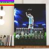 Messi Is 2022 World Cup Champions Home Decor Poster Canvas