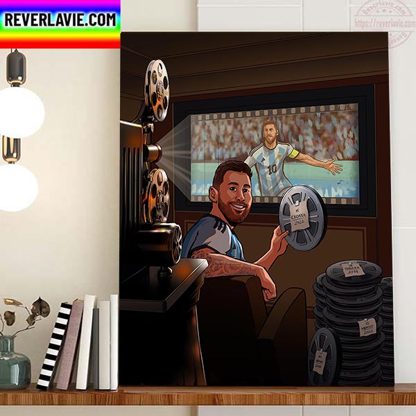 Messi Vs Croatia In FIFA World Cup Qatar 2022 Semifinal Home Decor Poster Canvas Messi Vs Croatia In FIFA World Cup Qatar 2022 Semifinal Home Decor Poster Canvas