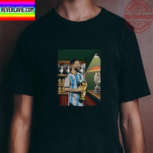 Messi Winner 2022 World Cup Champions Unisex T-Shirt