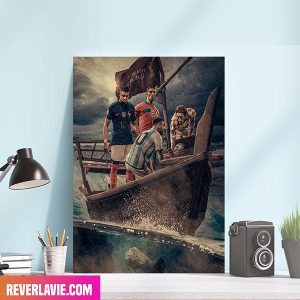 Messi x Mbappe x Modric The Final Four FIFA World Cup 2022 Decor Poster