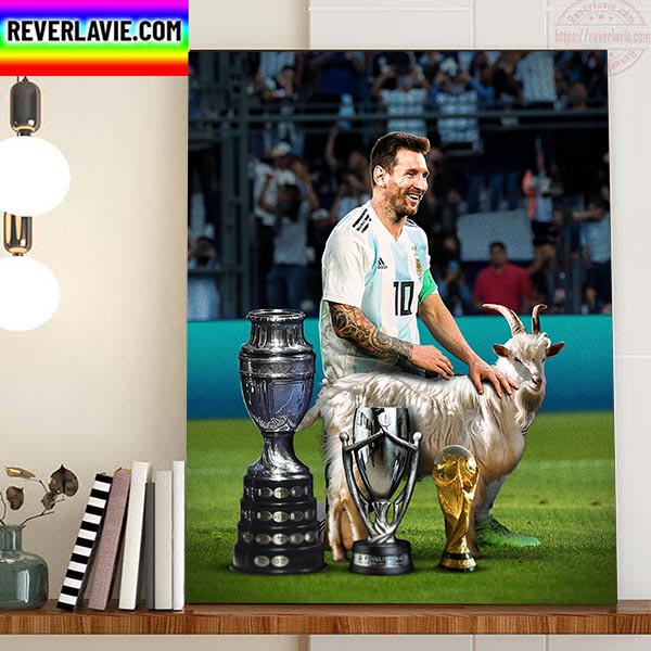 Messsi And Argentina Are World Cup Champions 2022 FIFA World Cup Home Decor Poster Canvas Messsi And Argentina Are World Cup Champions 2022 FIFA World Cup Home Decor Poster Canvas